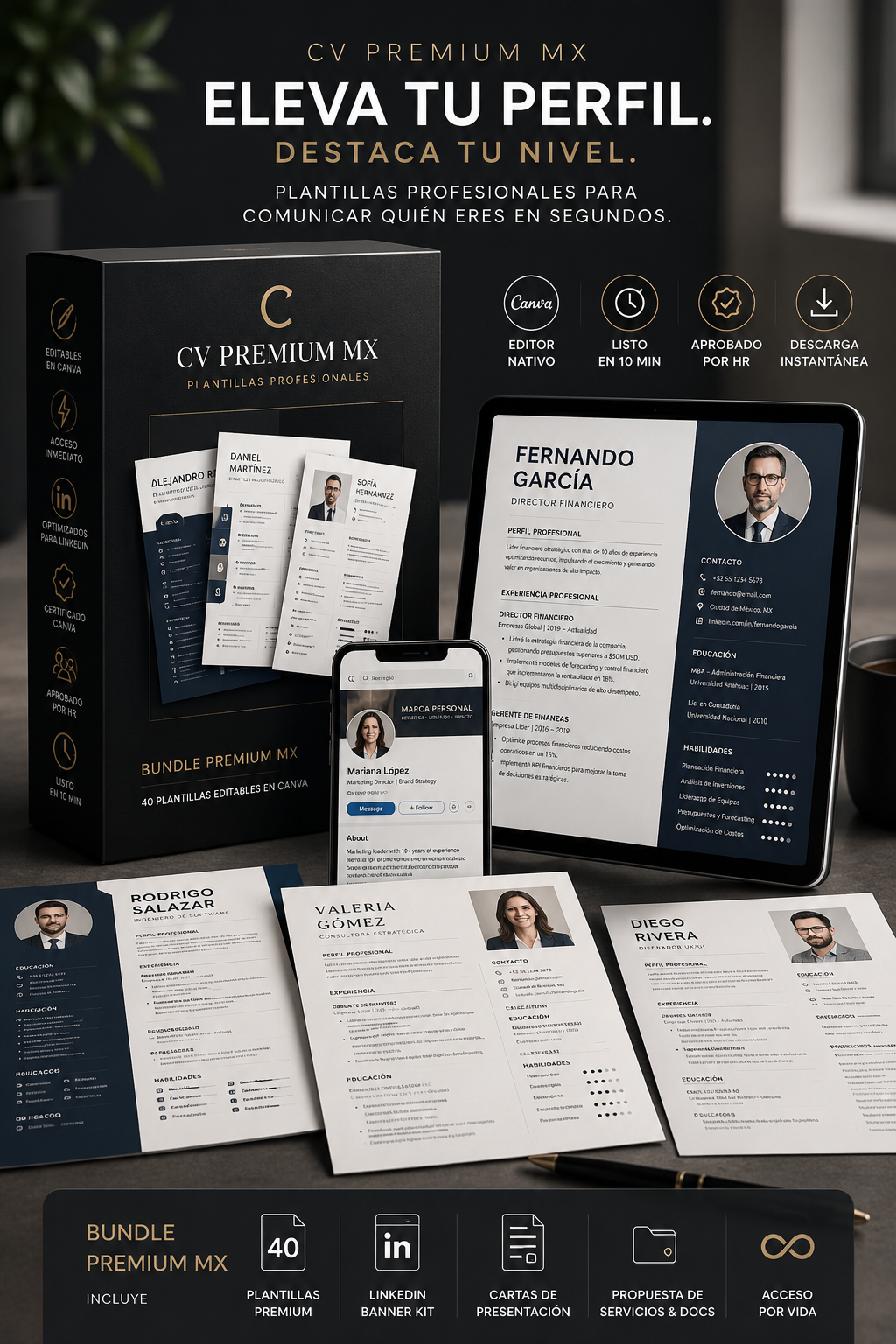 Premium CV Mockup